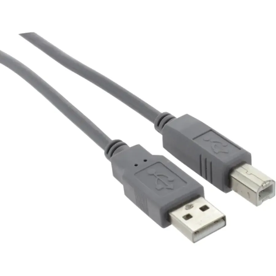 Computeraccessoires > Q-link USB kabel 2.0 printer/scanner 2 meter grijs
