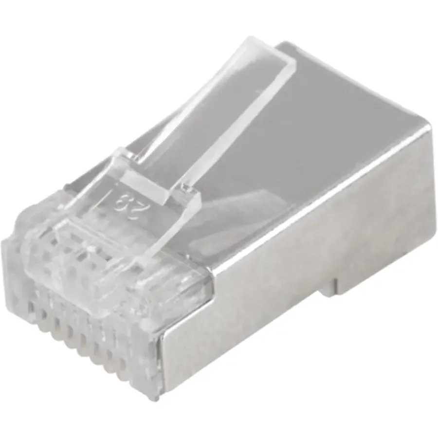 Audio & Video Accessoires > Q-link UTP connector 8P RJ45 afgeschermd 12 stuks