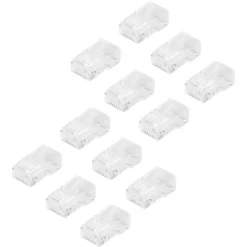 Audio & Video Accessoires > Q-link UTP connector 8P RJ45 CAT 6 12 stuks