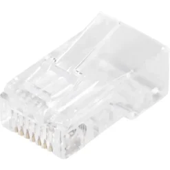 Audio & Video Accessoires > Q-link UTP connector 8P RJ45 CAT 6 12 stuks