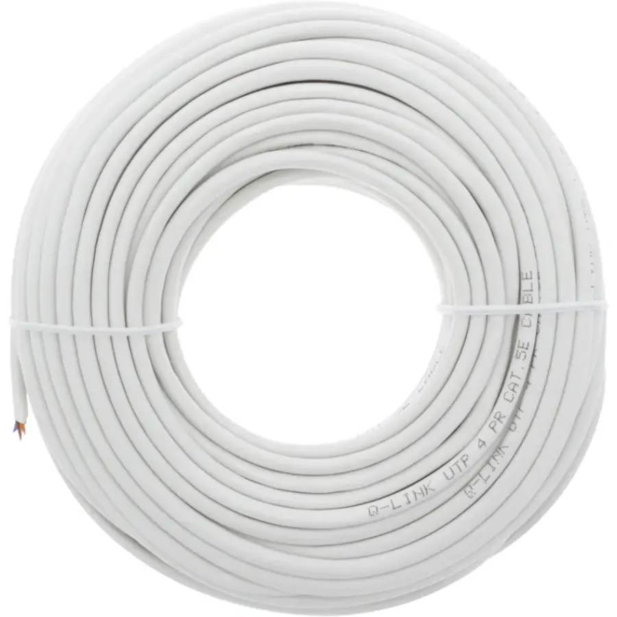 Computeraccessoires > Q-link UTP kabel CAT5E AWG26 20 meter wit