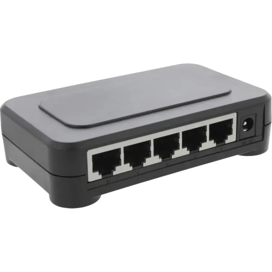 Computeraccessoires > Q-link UTP netwerkswitch 5 poorten gigabit ethernet zwart