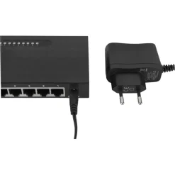 Computeraccessoires > Q-link UTP netwerkswitch 8 poorten gigabit ethernet zwart