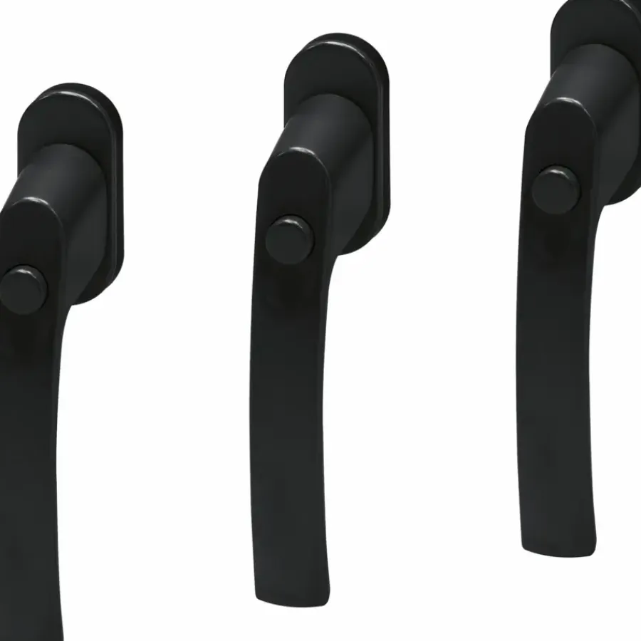 Raambeslag|Raamsluiting > Abus Raamboom FG30 zwart 3 stuks