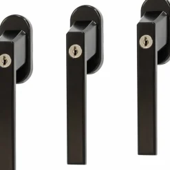 Raambeslag|Raamsluiting > Abus Raamboom FG110 zwart 3 stuks