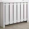 Radiatorpaneel Preston wit 153x100 cm
