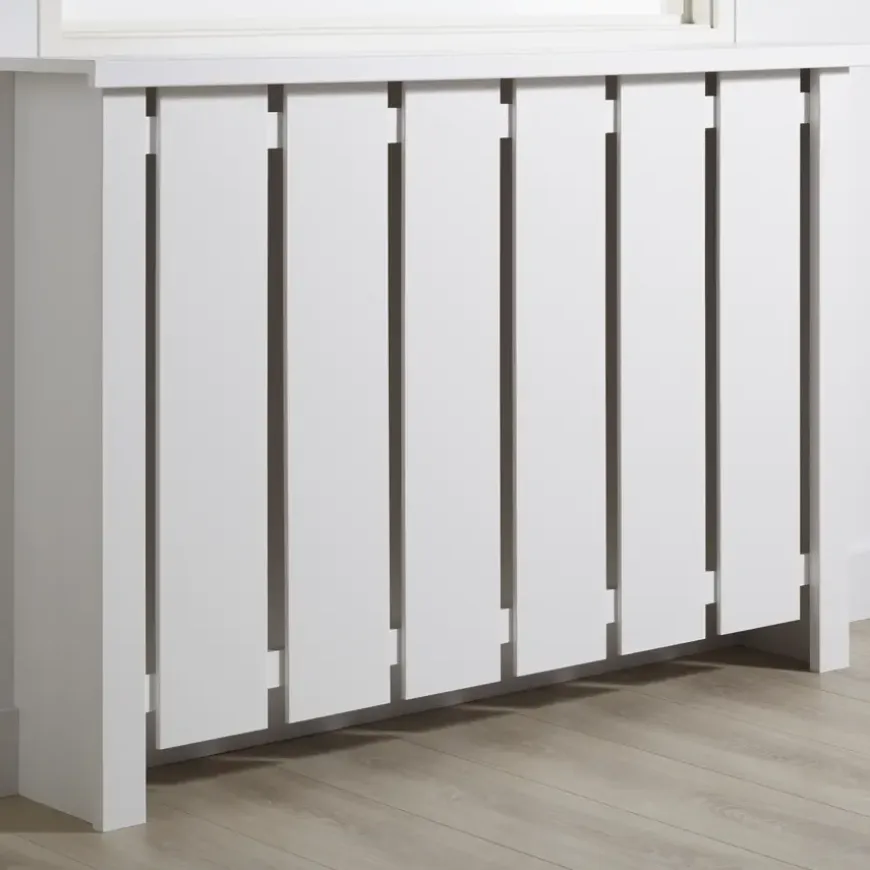 Radiatorpaneel Preston wit 153x100 cm