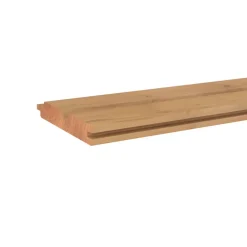 Vuren Geschaafd > Geen Rhombusprofiel dubbel thermisch gemodificeerd vurenhout 1,8 x 13,5 x 240 cm