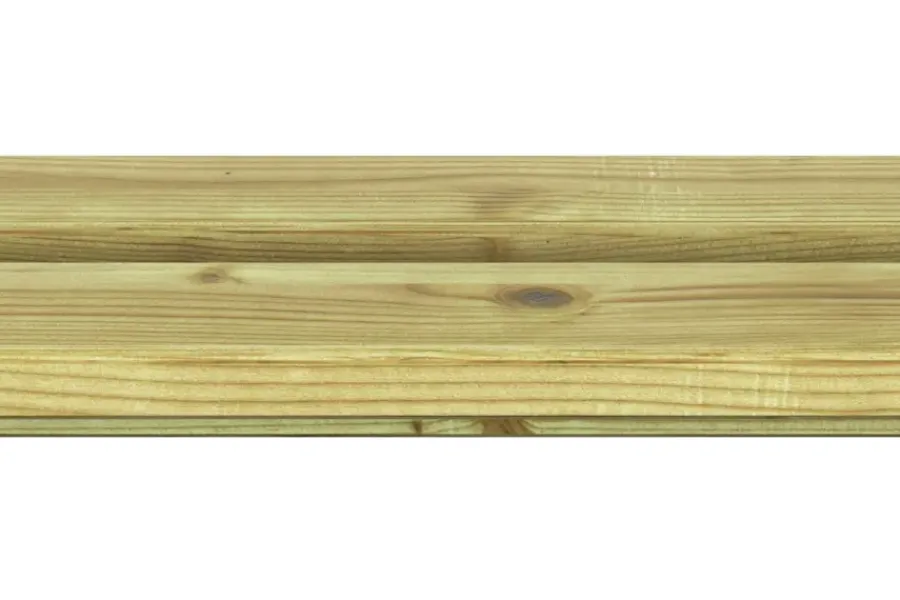 Vuren Geschaafd > Geen Rhombusprofiel vuren hout geschaafd 180 x 2,8 x 14,5 cm