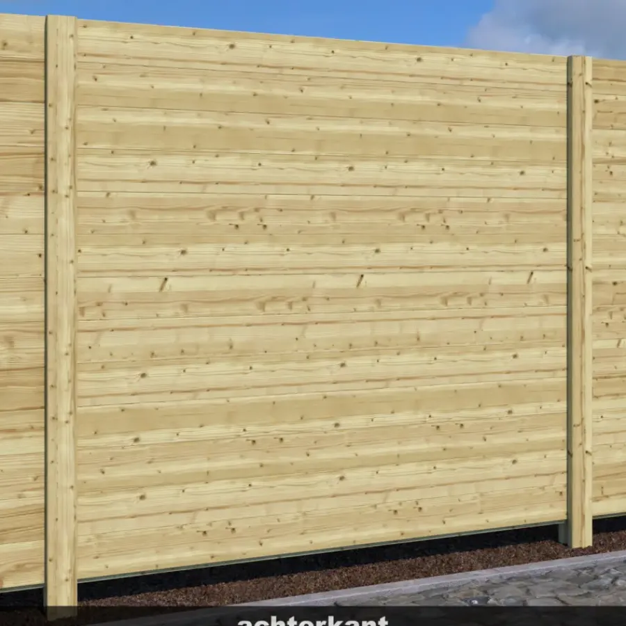 Vuren Geschaafd > Geen Rhombusprofiel vuren hout geschaafd 180 x 2,8 x 14,5 cm