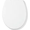 Riga toiletbril thermoplast wit met softclose en quick release