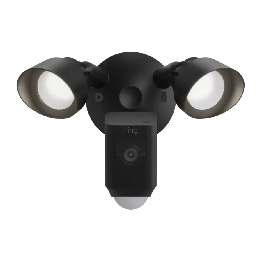 Elektronische Beveiliging > Ring Floodlight Camera Wired Plus Zwart