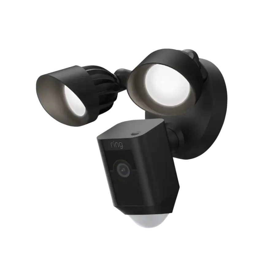 Elektronische Beveiliging > Ring Floodlight Camera Wired Plus Zwart