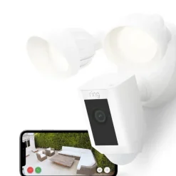 Elektronische Beveiliging > Ring Floodlight Camera Wired Plus Wit