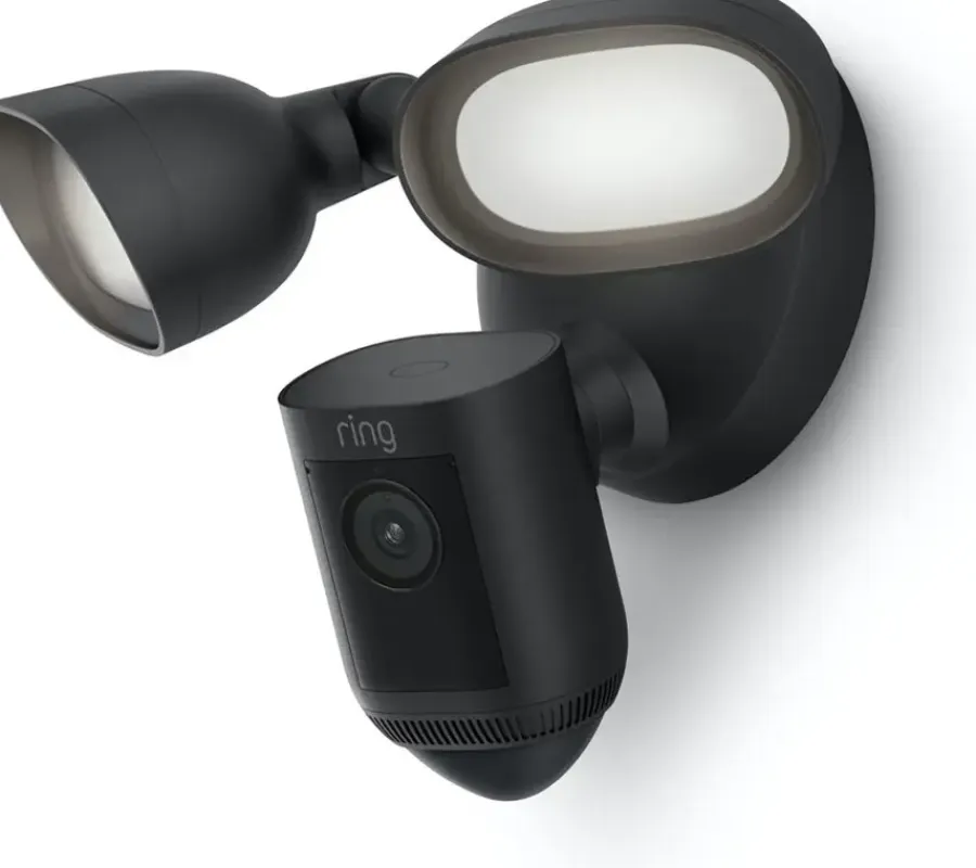 Elektronische Beveiliging > Ring Floodlight Camera Wired Pro Zwart 2K