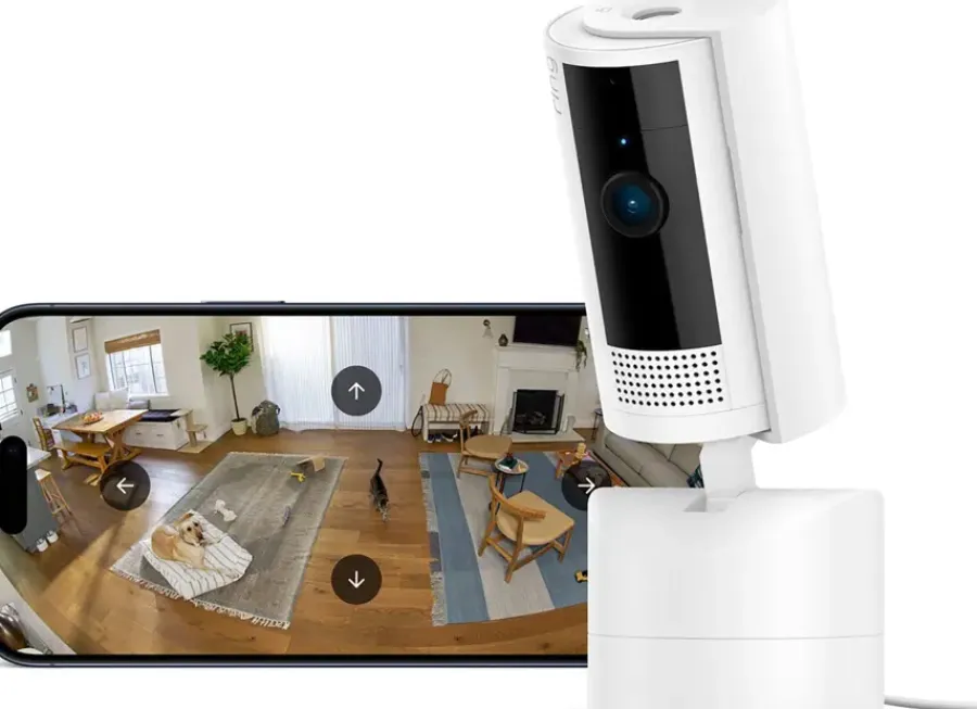 Elektronische Beveiliging > Ring Pan & Tilt Indoor Cam Wit