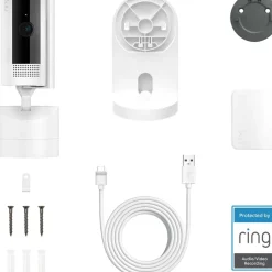 Elektronische Beveiliging > Ring Pan & Tilt Indoor Cam Wit