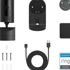 Elektronische Beveiliging > Ring Pan & Tilt Indoor Cam Zwart