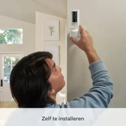 Elektronische Beveiliging > Ring Pan & Tilt Indoor Cam Zwart