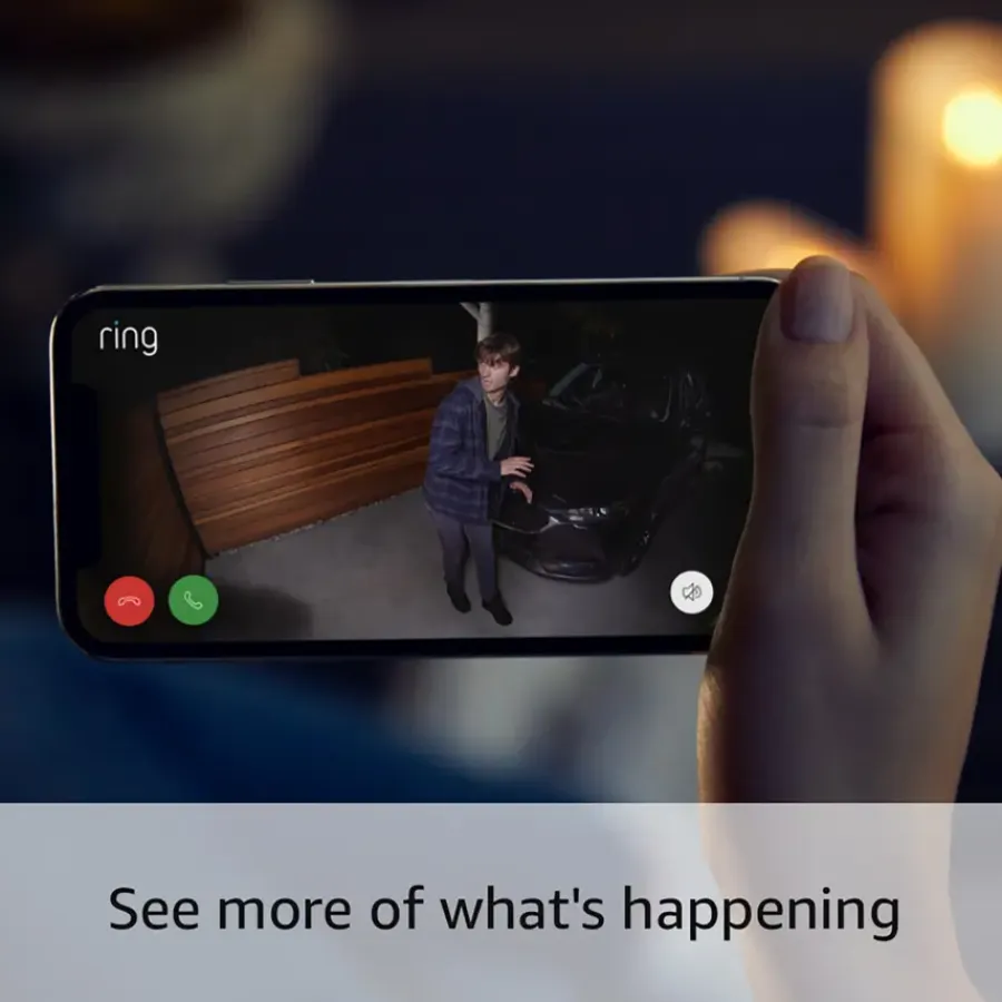 Elektronische Beveiliging > Ring Spotlight Camera Plus Plug-in Zwart