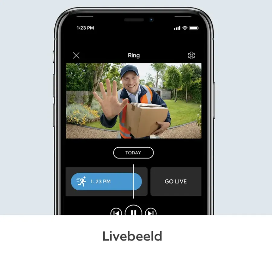 Intercoms & Deurbellen|Elektronische Beveiliging > Ring Video Deurbel Plus met Chime Bundel