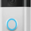 Intercoms & Deurbellen|Elektronische Beveiliging > Ring Video Deurbel Satijn Nikkel