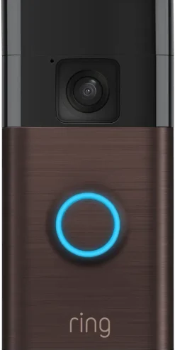 Intercoms & Deurbellen|Elektronische Beveiliging > Ring Video Deurbel Venetiaans Brons