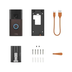 Intercoms & Deurbellen|Elektronische Beveiliging > Ring Video Deurbel Venetiaans Brons