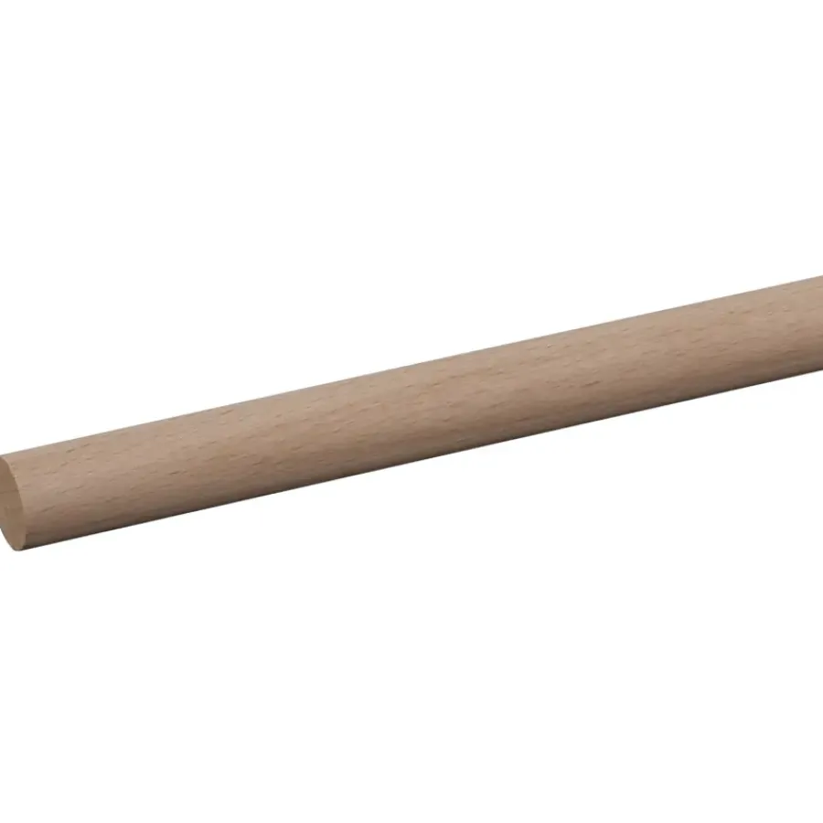 Houtenprofielen|Overgangsprofielen > Geen Ronde stok beuken Ø15 mm lengte 100 cm