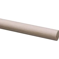 Houtenprofielen|Overgangsprofielen > Geen Ronde stok grenen Ø 23 mm, lengte 270 cm