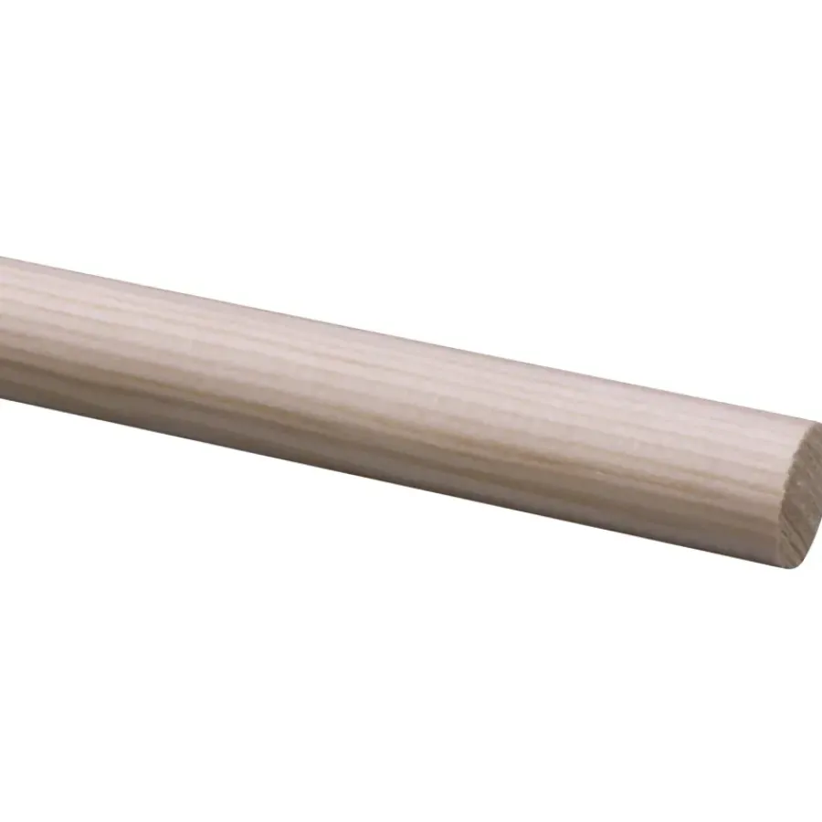Houtenprofielen|Overgangsprofielen > Geen Ronde stok grenen Ø 23 mm, lengte 270 cm