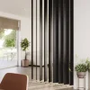 Roomdividers|Wandpanelen > Geen Roomdivider lamel ellips zwart 18x240 cm 1 stuk