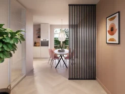 Houtenprofielen > Cando Green Roomdivider profiel recht 90° lava eiken 2 stuks