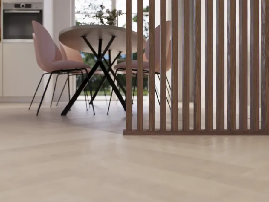Wandpanelen|Houtenprofielen > CanDo Roomdivider profiel recht 90° walnoot 2 stuks