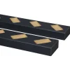 Houtenprofielen > Cando Green Roomdivider profiel schuin 45° lava eiken 2 stuks
