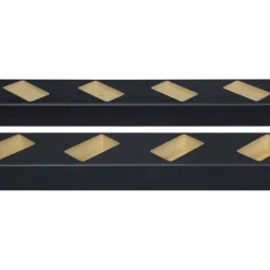 Houtenprofielen > Cando Green Roomdivider profiel schuin 45° lava eiken 2 stuks