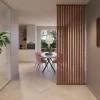 Wandpanelen|Houtenprofielen > CanDo Roomdivider spijlen MDF walnoot 4 stuks