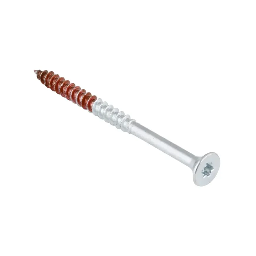 Rotadrill Torx schroeven platkop verzinkt 4,5x70 mm - 23 stuks