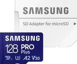 Computeraccessoires > Samsung Pro Plus Micro SD-Kaart Incl. SD-Adapter 128 GB