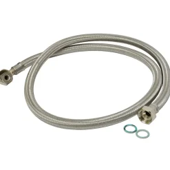 Wasmachine Accessoires > Sanivesk Aanvoerslang 150cm RVS Wasmachine