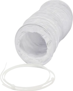 Sanivesk buis flexibel PVC wit Ø 125 mm 1,5 meter