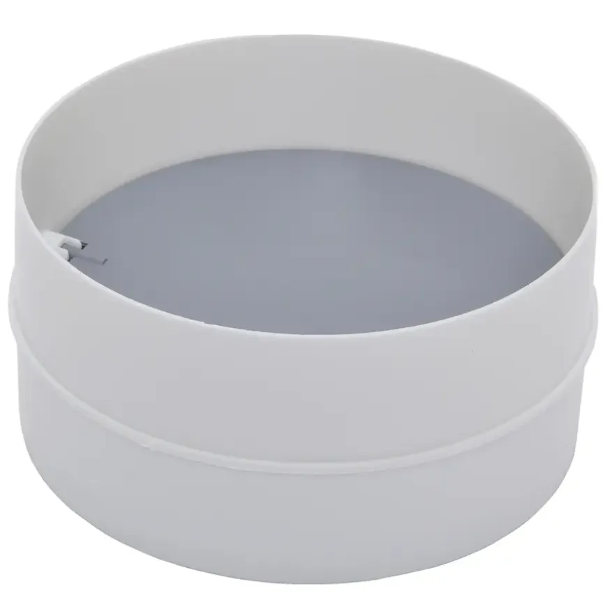 Sanivesk buisverbinder met terugslagklep wit Ø100 mm