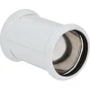 Sanitair Aansluitmateriaal|Toilet Onderdelen > Sanivesk Buisverbinder 32mm Chroom