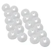 Toevoerbuizen & Hulpstukken|Kraanaccessoires > Sanivesk CV Buisrozet 15mm Wit 10 stuks