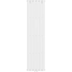 Sanivesk design radiator Negev wit midden/onder aansluiting 180 x 45 cm