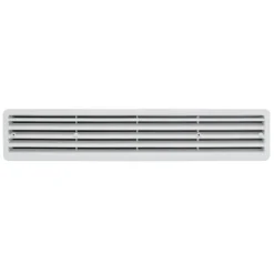 Sanivesk deurrooster kunststof wit 46x9 cm