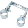 Toevoerbuizen & Hulpstukken|Kraanaccessoires > Sanivesk Dubbele CV Beugel 22mm 2 stuks