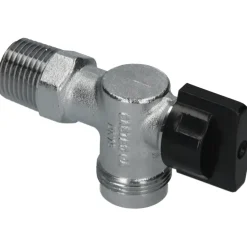 Sanitair Aansluitmateriaal > Sanivesk Gaskraan Haaks M24x1/2"M Chroom