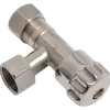 Sanitair Aansluitmateriaal > Sanivesk Hoekstopkraan Knel 12mmx3/8"F Chroom