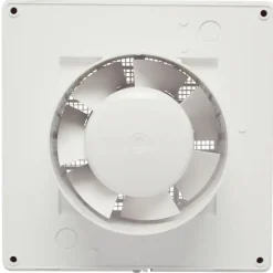 Sanivesk inbouwventilator Standaard met timer wit Ø 100 mm